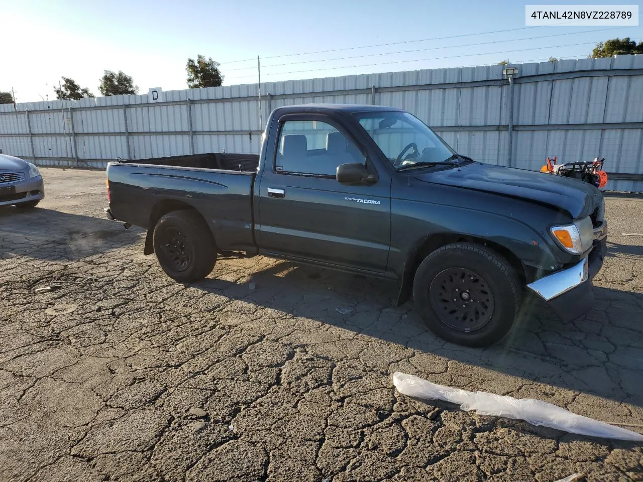 1997 Toyota Tacoma VIN: 4TANL42N8VZ228789 Lot: 69989694