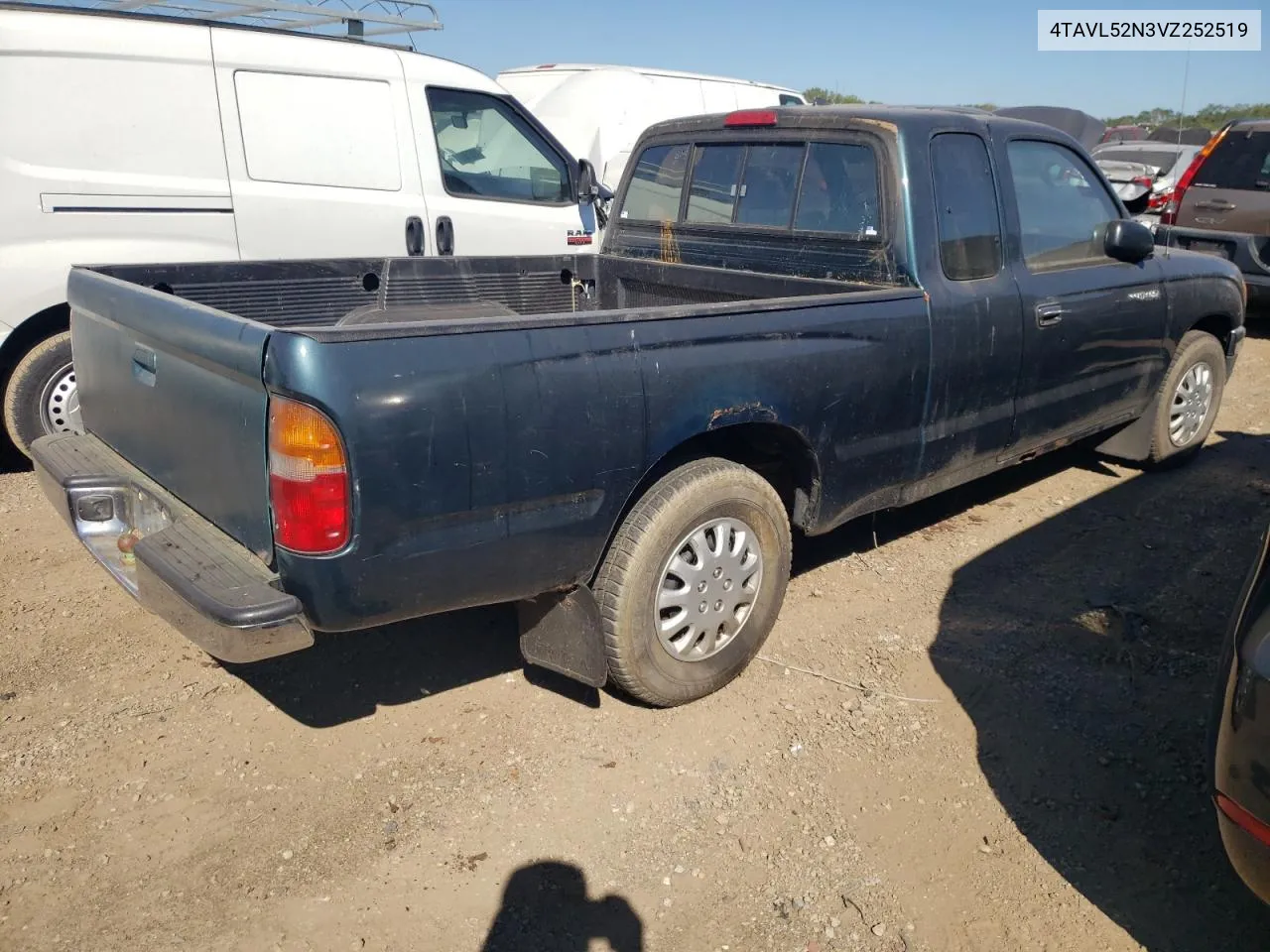 1997 Toyota Tacoma Xtracab VIN: 4TAVL52N3VZ252519 Lot: 69997804