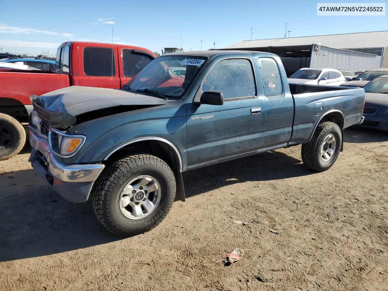 1997 Toyota Tacoma Xtracab VIN: 4TAWM72N5VZ245522 Lot: 71040354