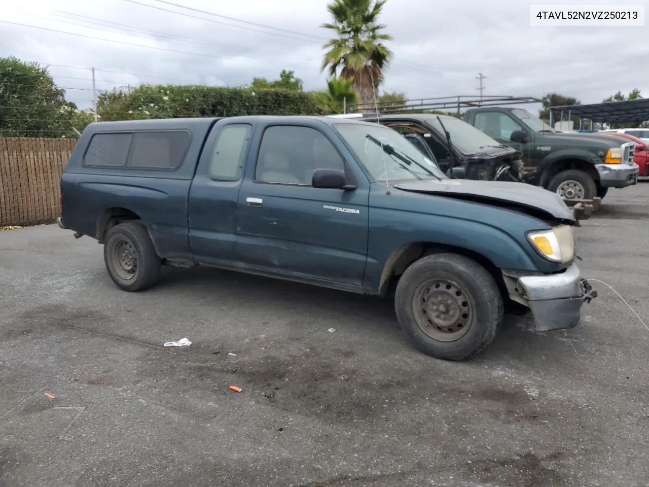 1997 Toyota Tacoma Xtracab VIN: 4TAVL52N2VZ250213 Lot: 71588994