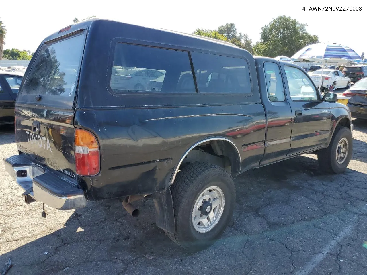 1997 Toyota Tacoma Xtracab VIN: 4TAWN72N0VZ270003 Lot: 73256074