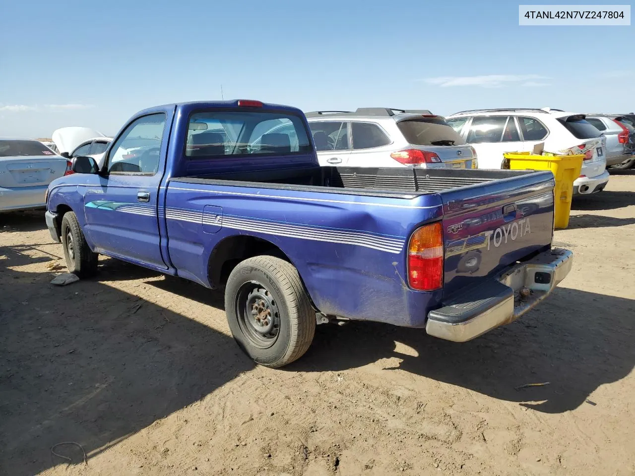 1997 Toyota Tacoma VIN: 4TANL42N7VZ247804 Lot: 73735864