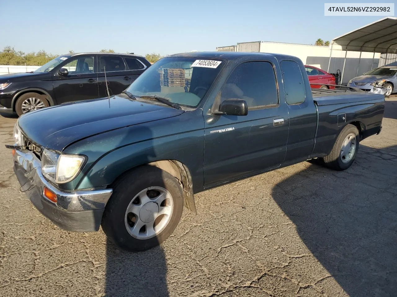 1997 Toyota Tacoma Xtracab VIN: 4TAVL52N6VZ292982 Lot: 74053604