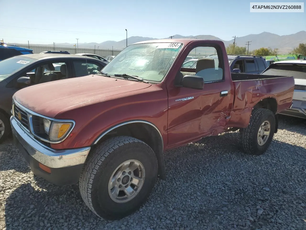 1997 Toyota Tacoma VIN: 4TAPM62N3VZ260888 Lot: 74918854