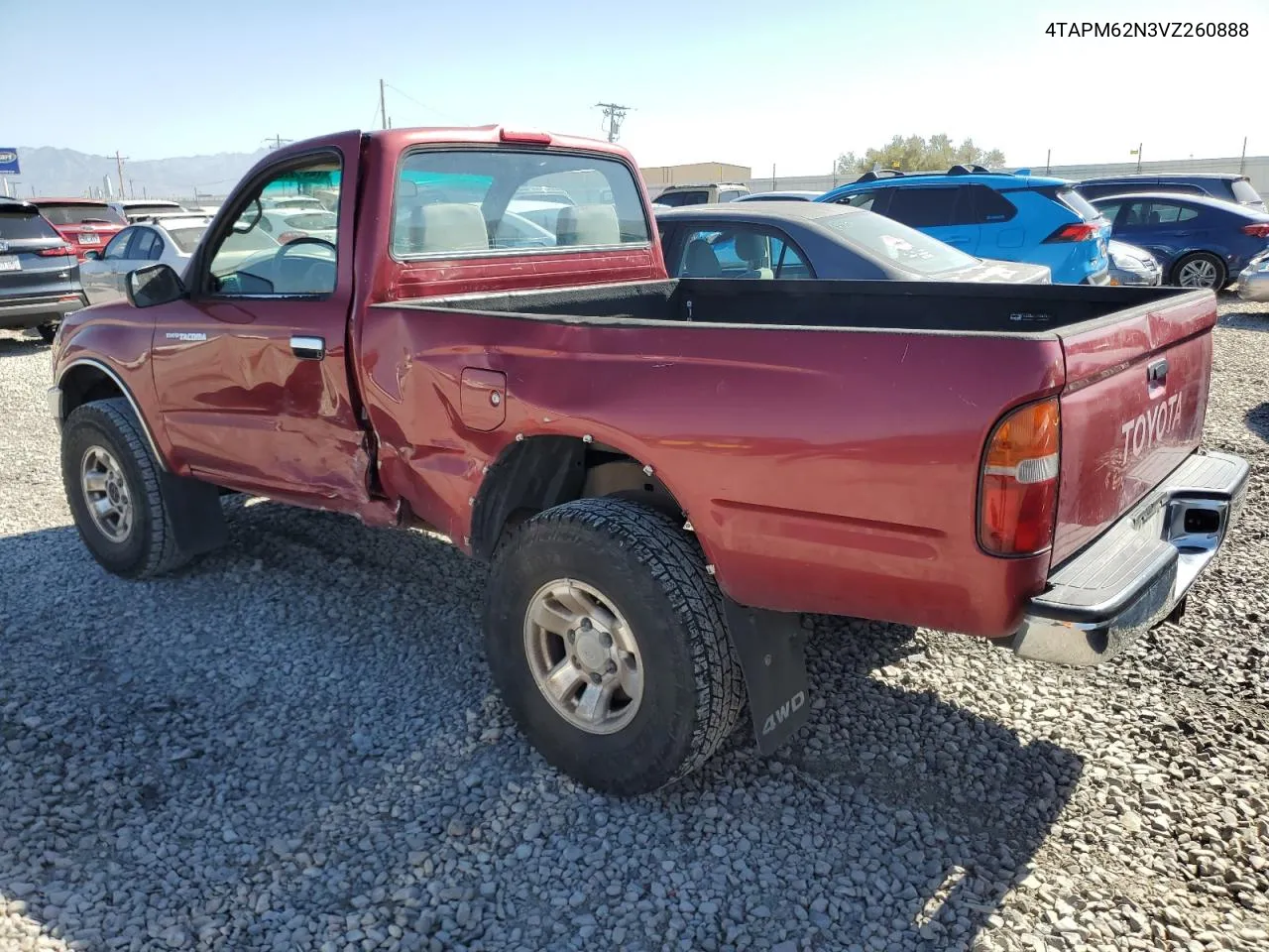 1997 Toyota Tacoma VIN: 4TAPM62N3VZ260888 Lot: 74918854