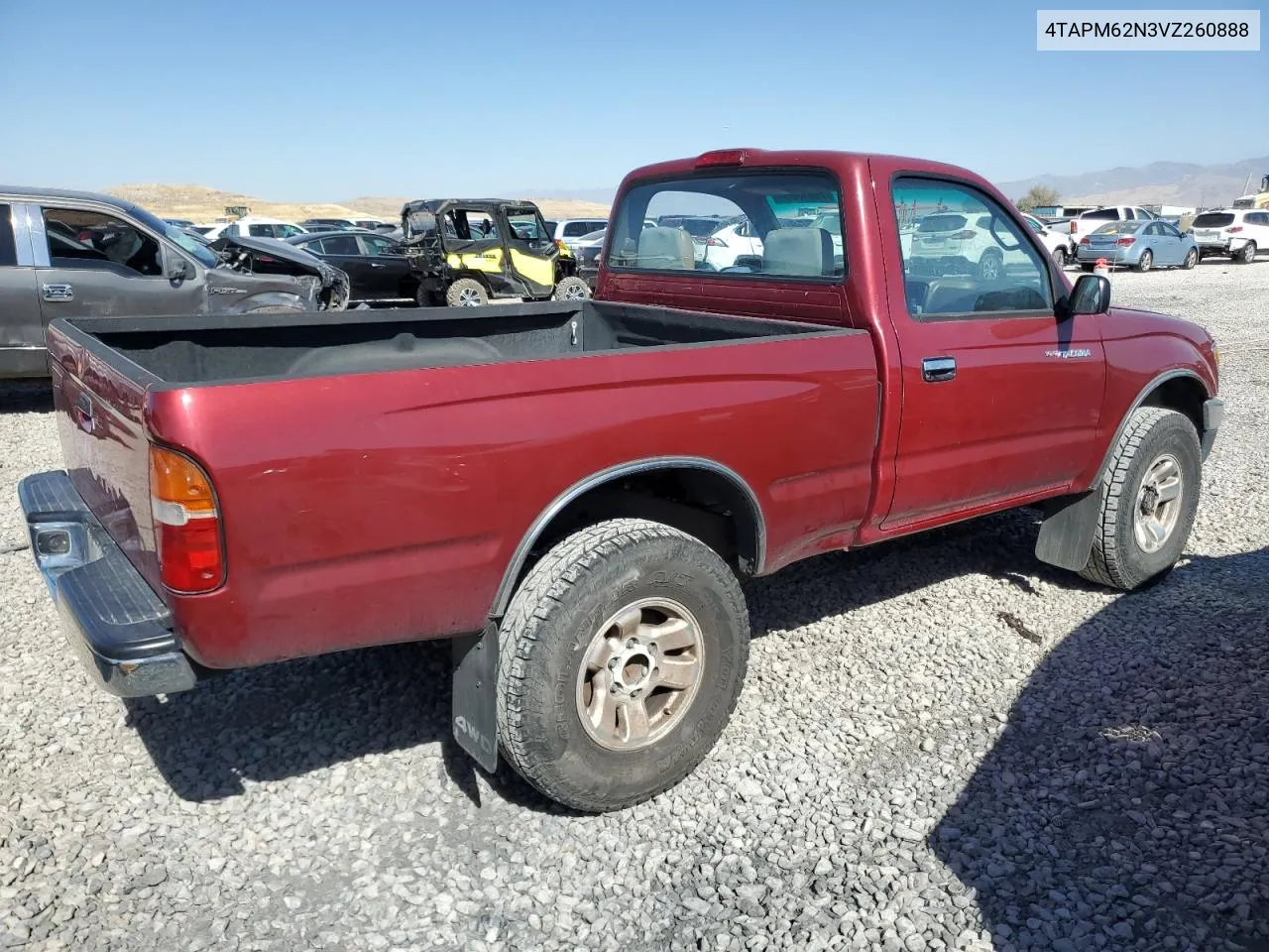 1997 Toyota Tacoma VIN: 4TAPM62N3VZ260888 Lot: 74918854