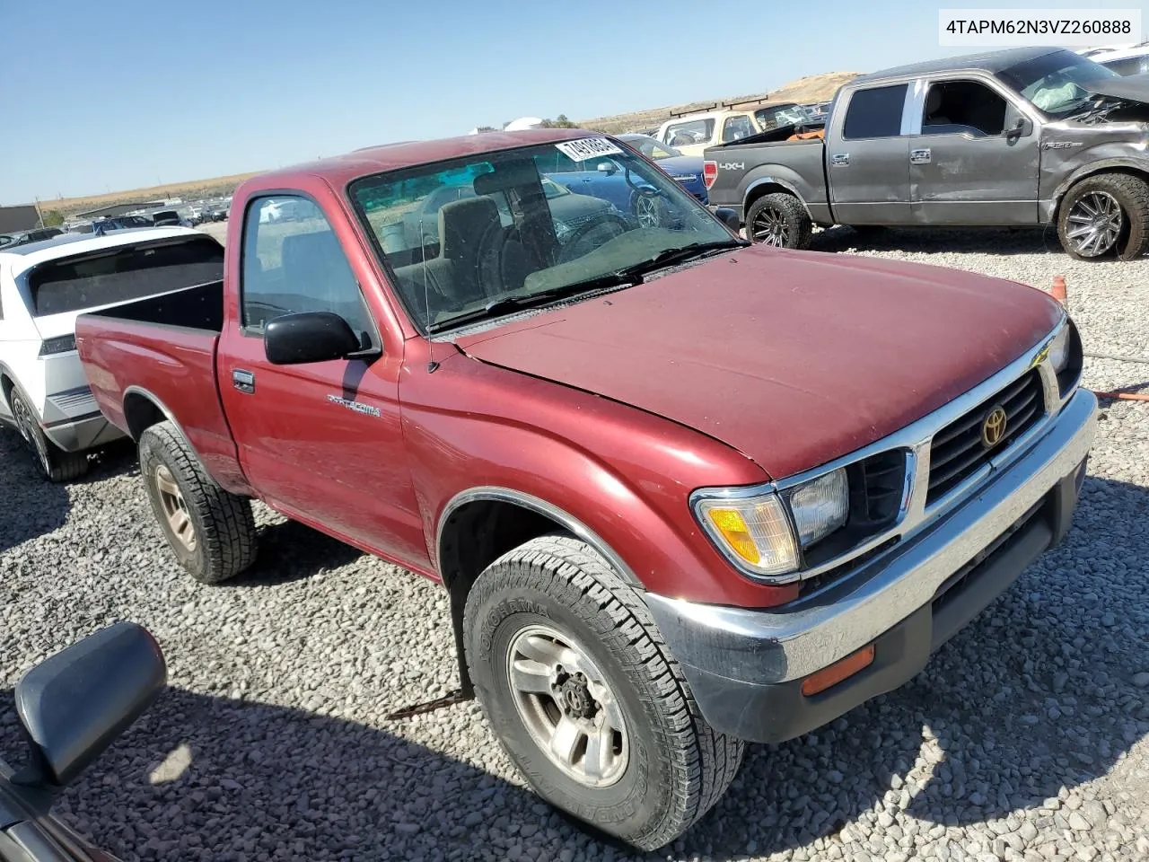 1997 Toyota Tacoma VIN: 4TAPM62N3VZ260888 Lot: 74918854