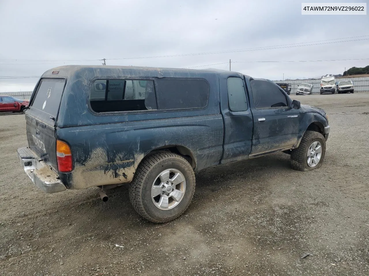 1997 Toyota Tacoma Xtracab VIN: 4TAWM72N9VZ296022 Lot: 75354114