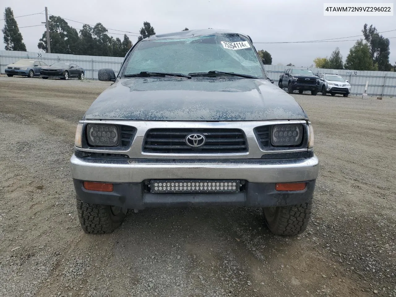 1997 Toyota Tacoma Xtracab VIN: 4TAWM72N9VZ296022 Lot: 75354114