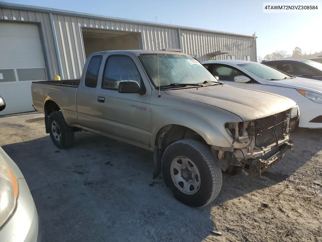 1997 Toyota Tacoma Xtracab VIN: 4TAWM72N3VZ308584 Lot: 76939654