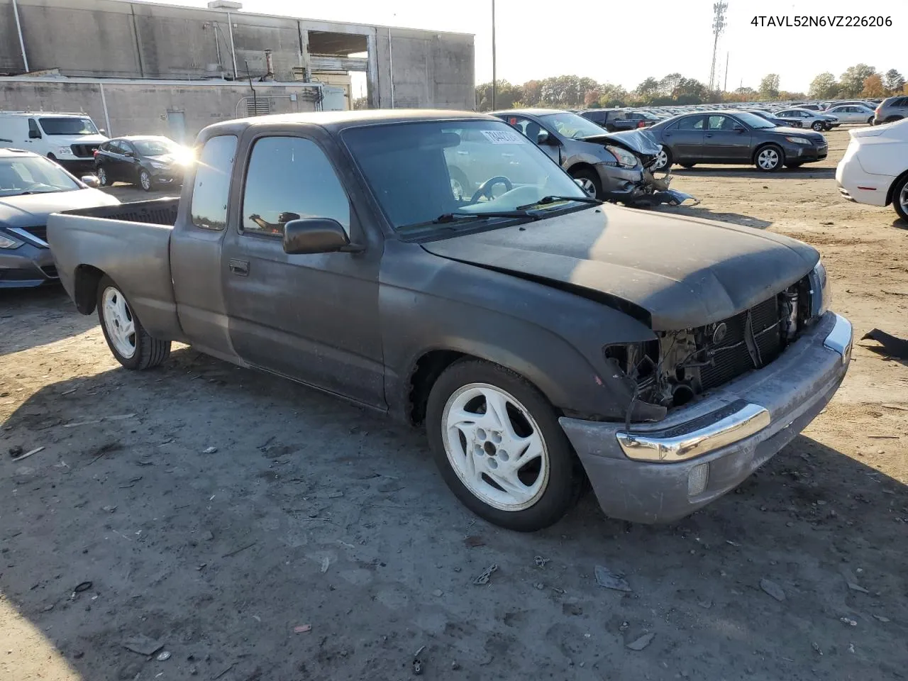 1997 Toyota Tacoma Xtracab VIN: 4TAVL52N6VZ226206 Lot: 78442724