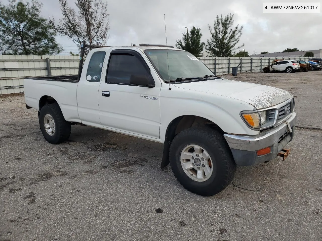 1997 Toyota Tacoma Xtracab VIN: 4TAWM72N6VZ261017 Lot: 79572014