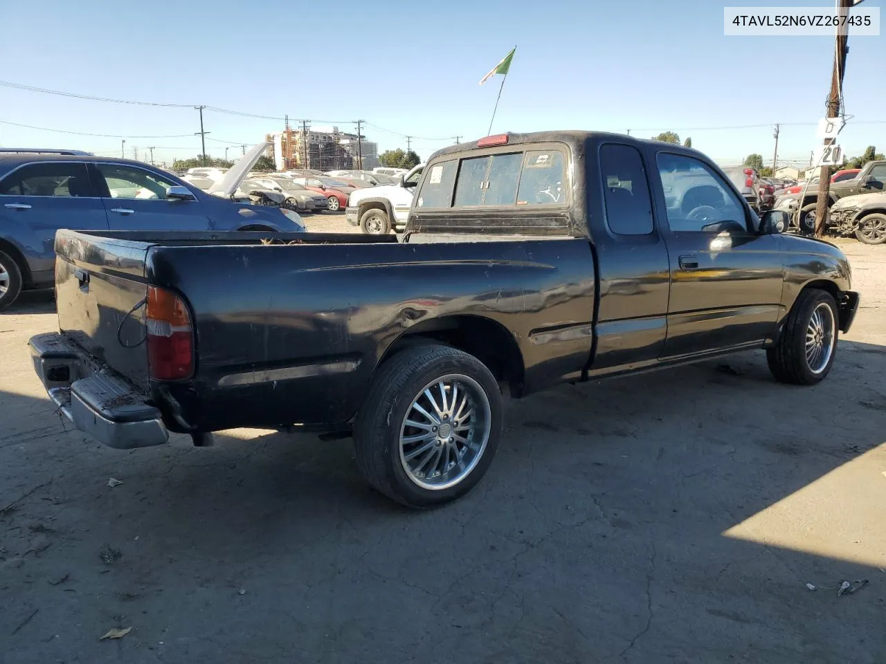 1997 Toyota Tacoma Xtracab VIN: 4TAVL52N6VZ267435 Lot: 80134024