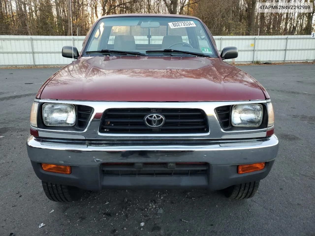 1997 Toyota Tacoma VIN: 4TAPM62N4VZ292989 Lot: 80273534