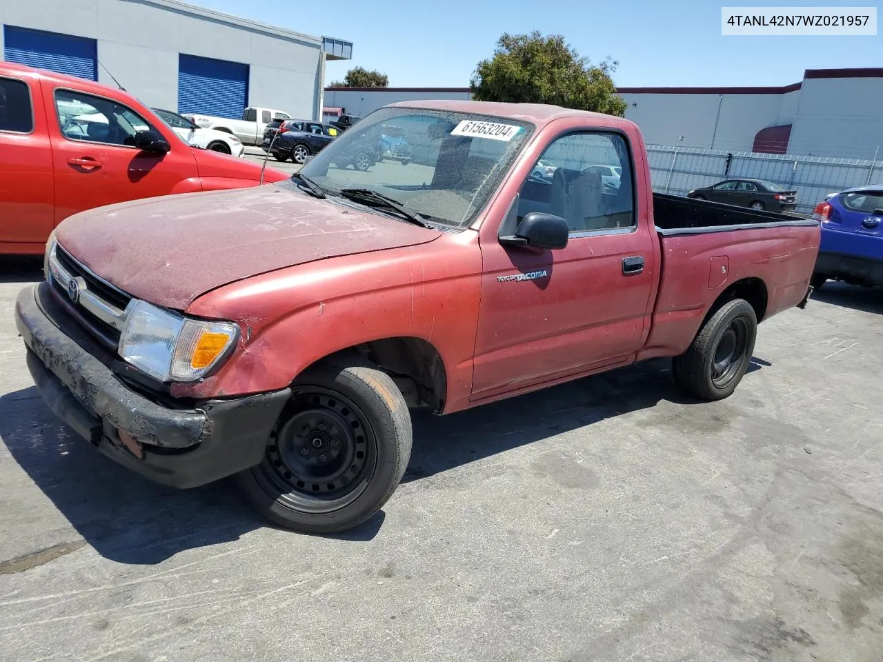 4TANL42N7WZ021957 1998 Toyota Tacoma