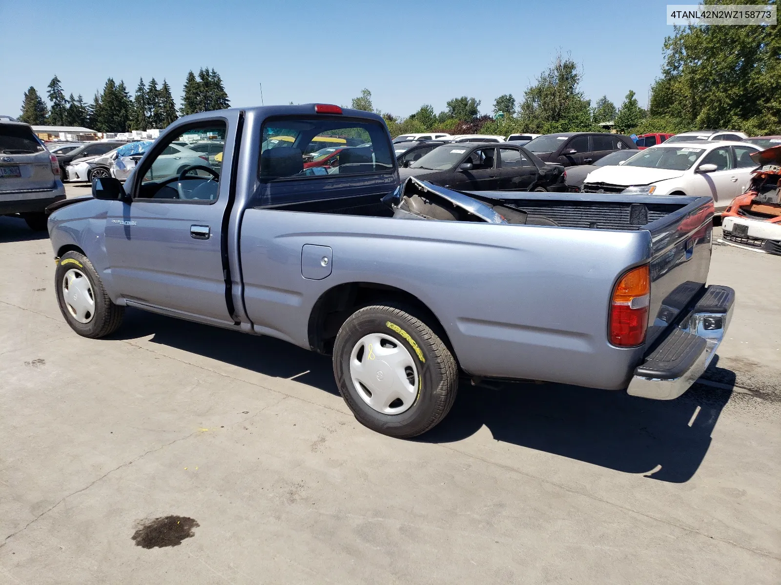 1998 Toyota Tacoma VIN: 4TANL42N2WZ158773 Lot: 63723064