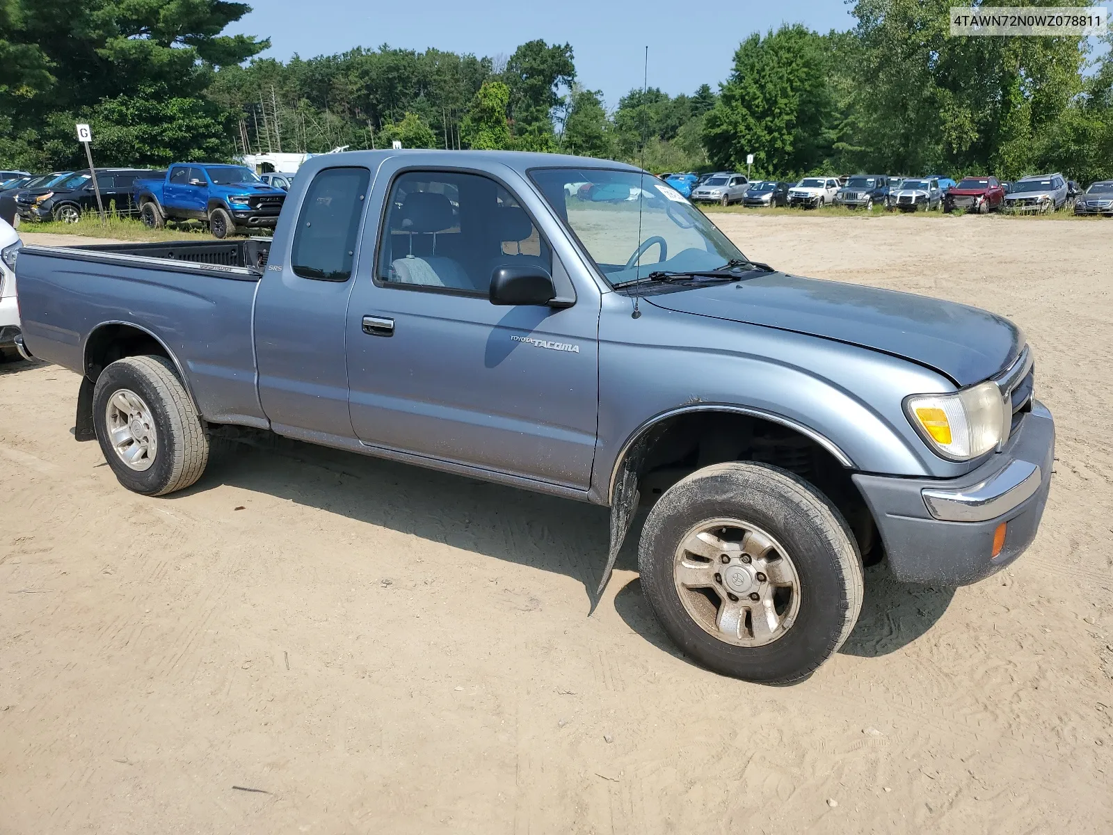 1998 Toyota Tacoma Xtracab VIN: 4TAWN72N0WZ078811 Lot: 66942084