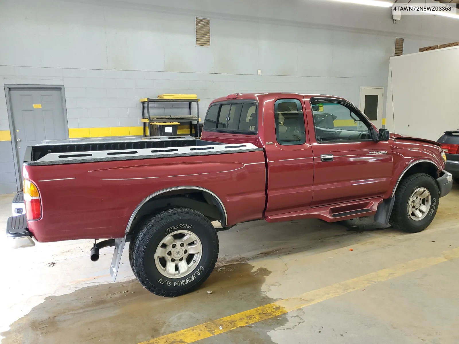 1998 Toyota Tacoma Xtracab VIN: 4TAWN72N8WZ033681 Lot: 68341234