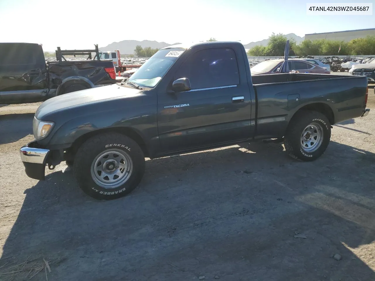 4TANL42N3WZ045687 1998 Toyota Tacoma