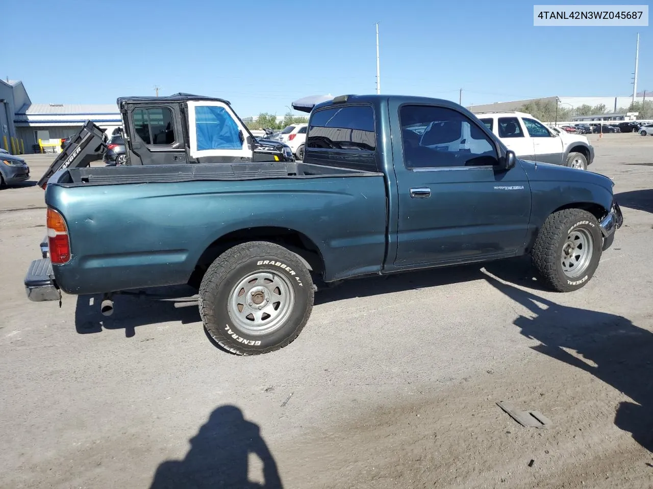 1998 Toyota Tacoma VIN: 4TANL42N3WZ045687 Lot: 69424554