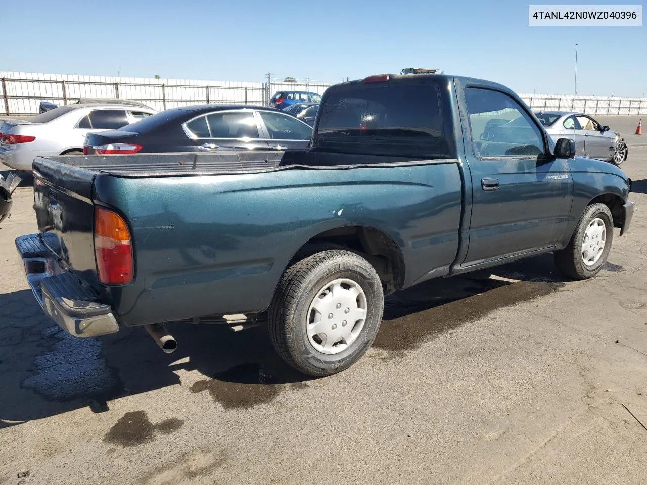 1998 Toyota Tacoma VIN: 4TANL42N0WZ040396 Lot: 69935744