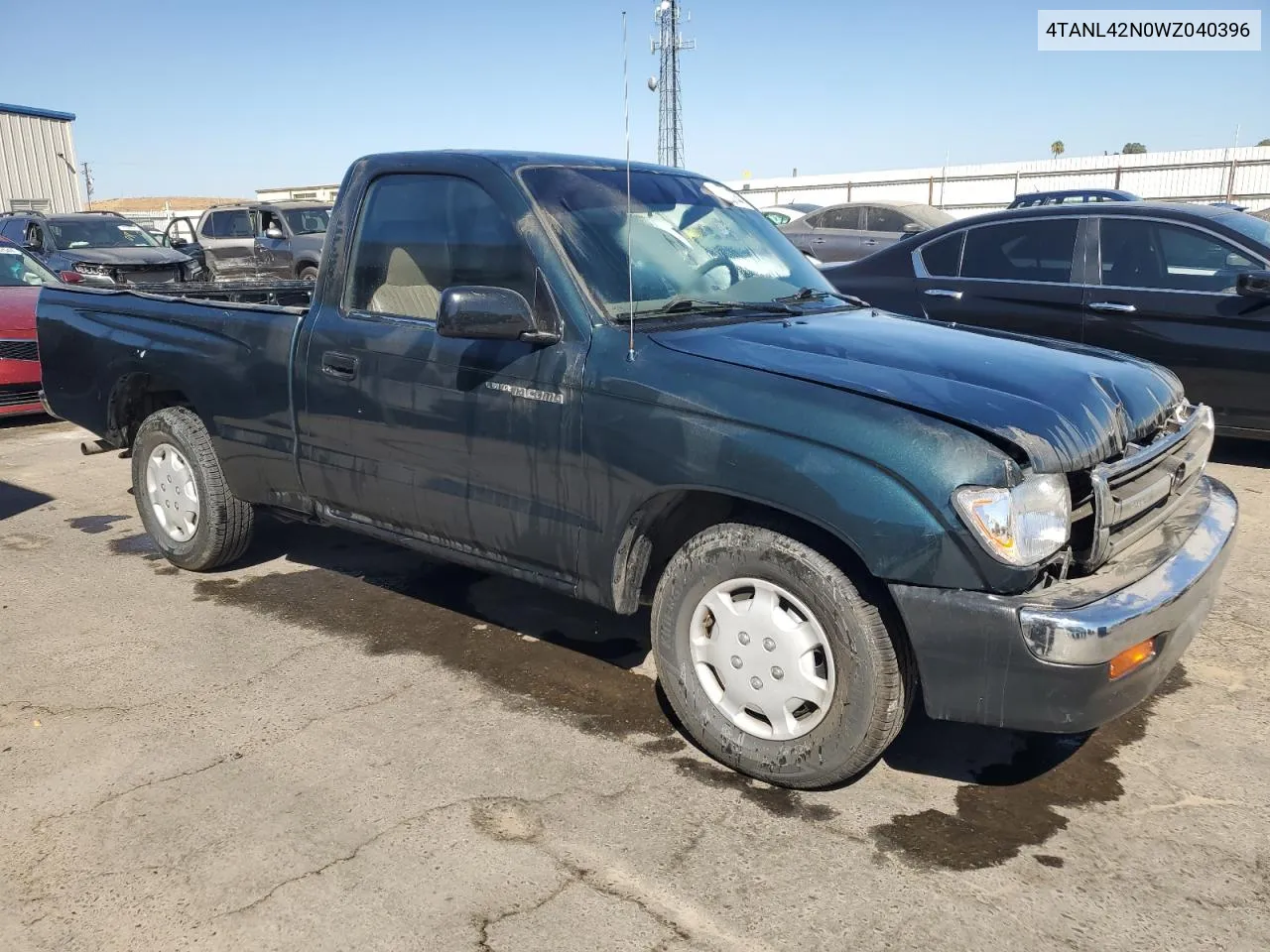 1998 Toyota Tacoma VIN: 4TANL42N0WZ040396 Lot: 69935744