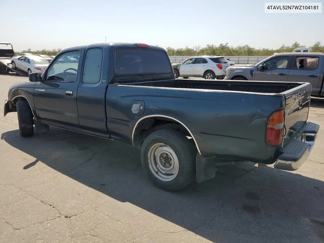 1998 Toyota Tacoma Xtracab VIN: 4TAVL52N7WZ104181 Lot: 70263004