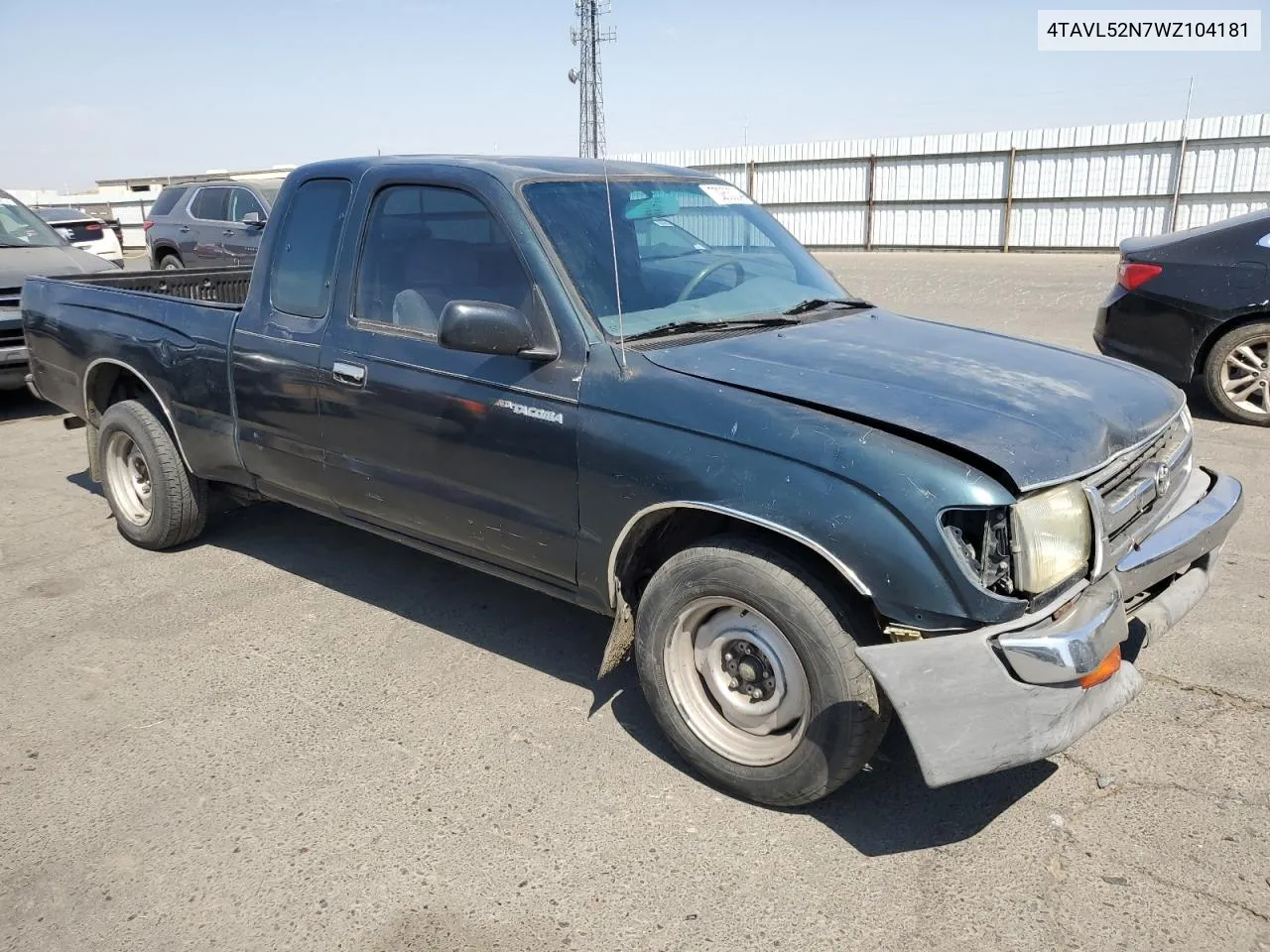 4TAVL52N7WZ104181 1998 Toyota Tacoma Xtracab