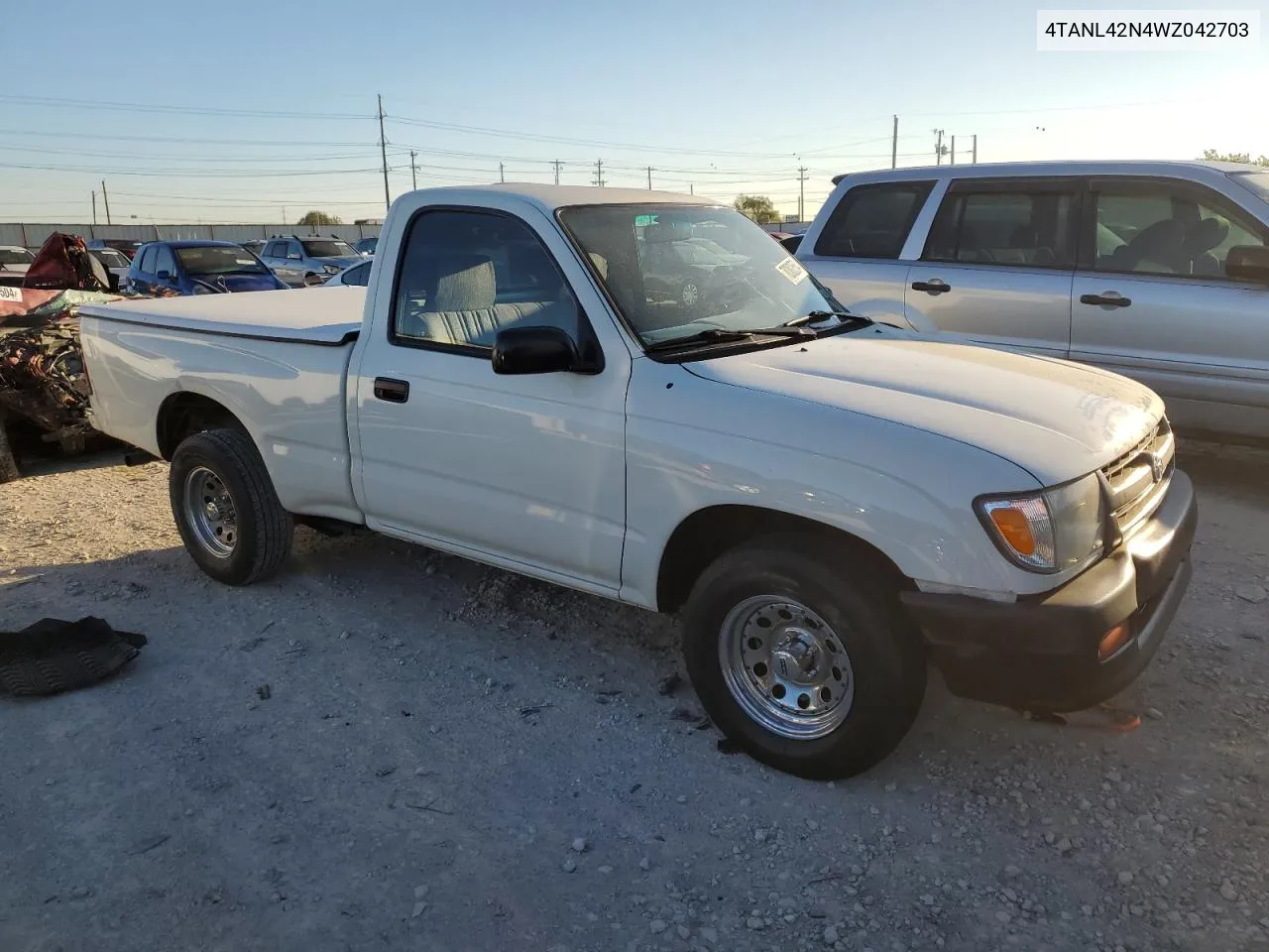 1998 Toyota Tacoma VIN: 4TANL42N4WZ042703 Lot: 70382554