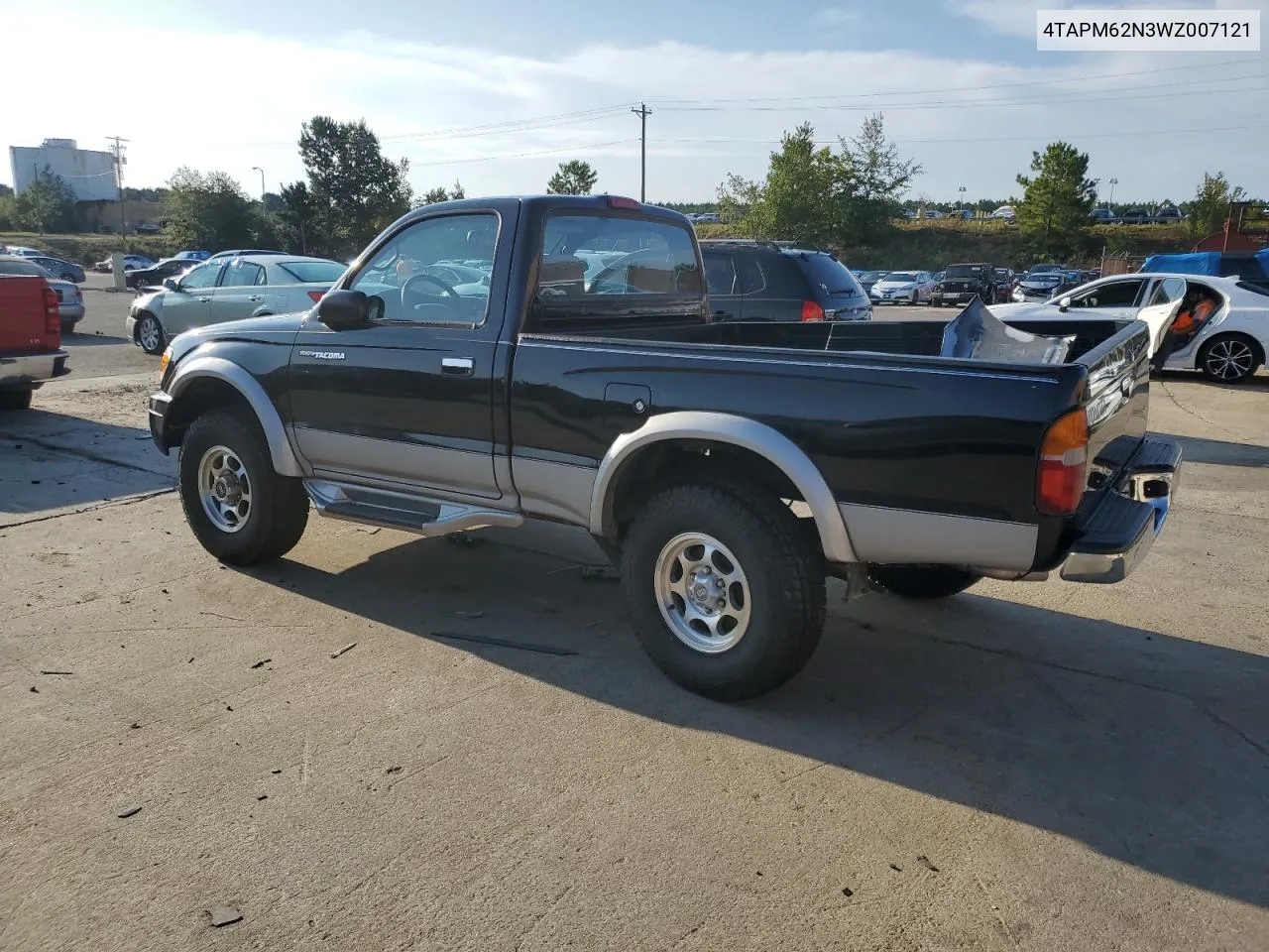 1998 Toyota Tacoma VIN: 4TAPM62N3WZ007121 Lot: 70451694