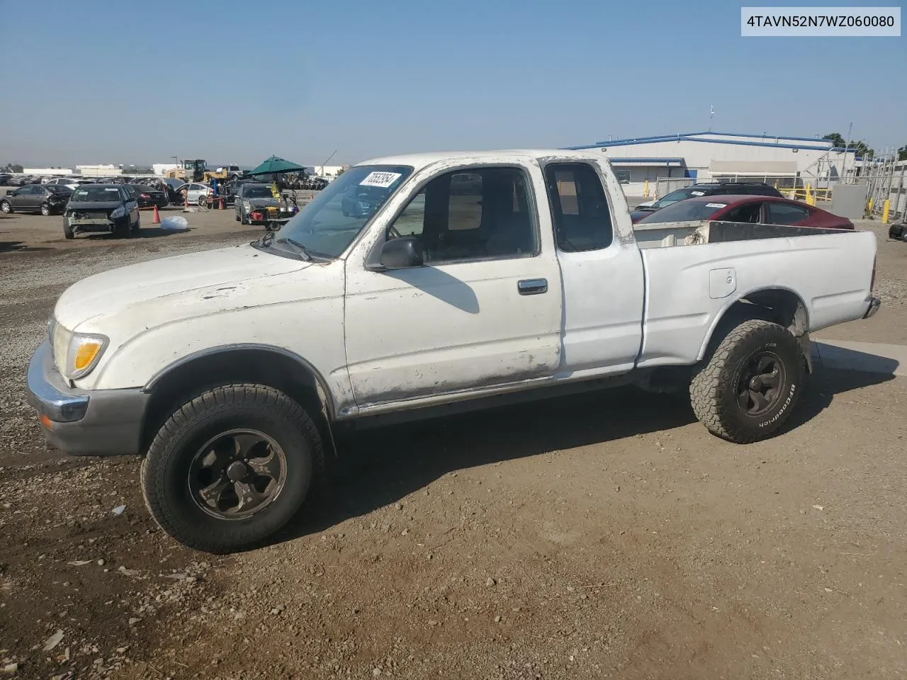 1998 Toyota Tacoma Xtracab VIN: 4TAVN52N7WZ060080 Lot: 70552954