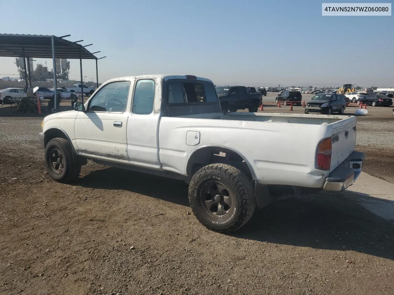 1998 Toyota Tacoma Xtracab VIN: 4TAVN52N7WZ060080 Lot: 70552954