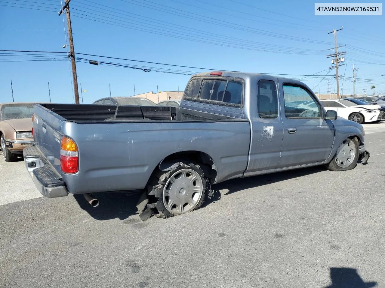 4TAVN52N0WZ169531 1998 Toyota Tacoma Xtracab