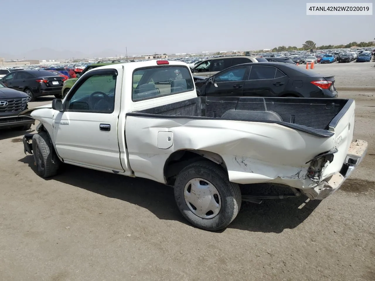 1998 Toyota Tacoma VIN: 4TANL42N2WZ020019 Lot: 71317744