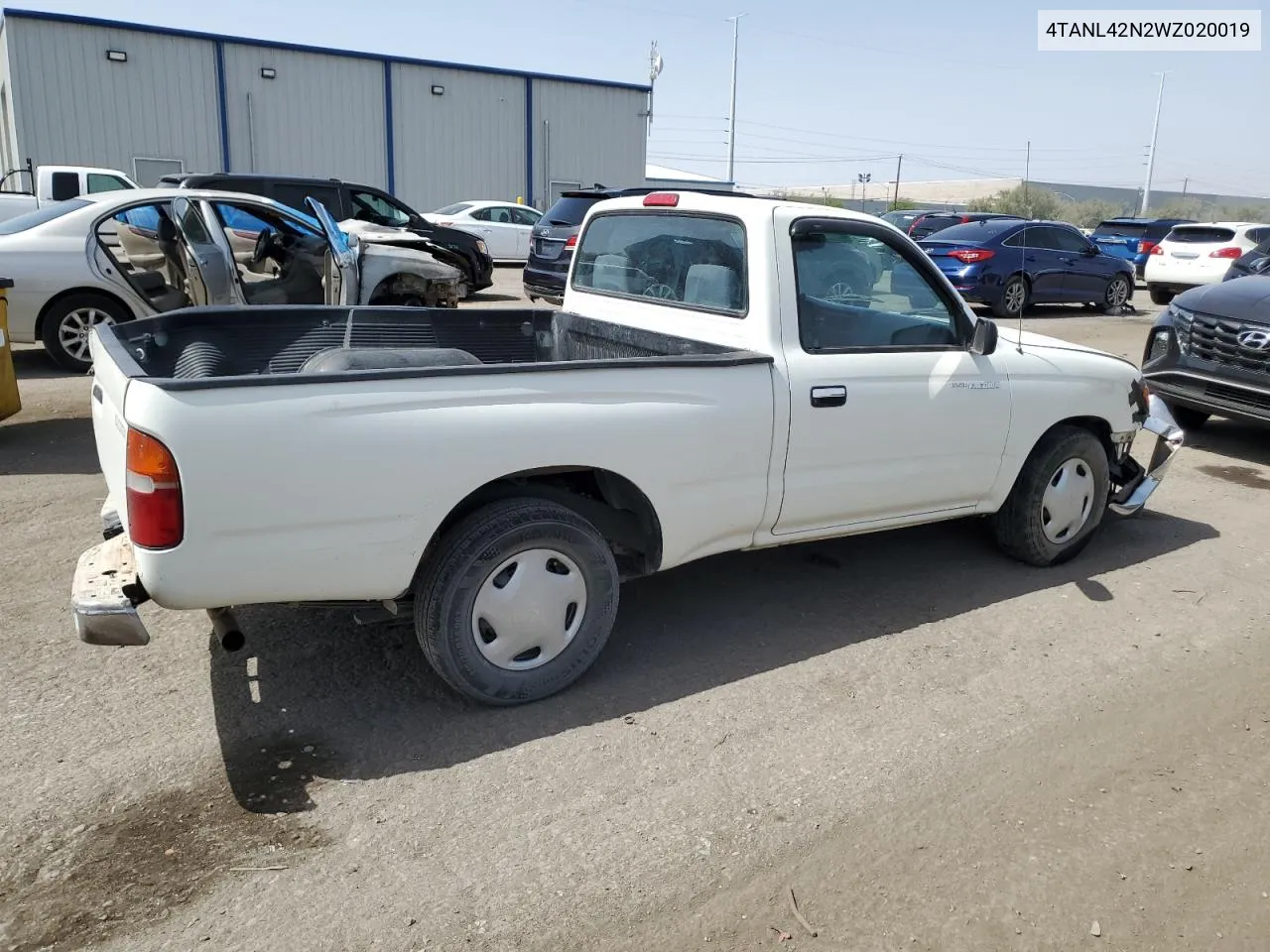 1998 Toyota Tacoma VIN: 4TANL42N2WZ020019 Lot: 71317744