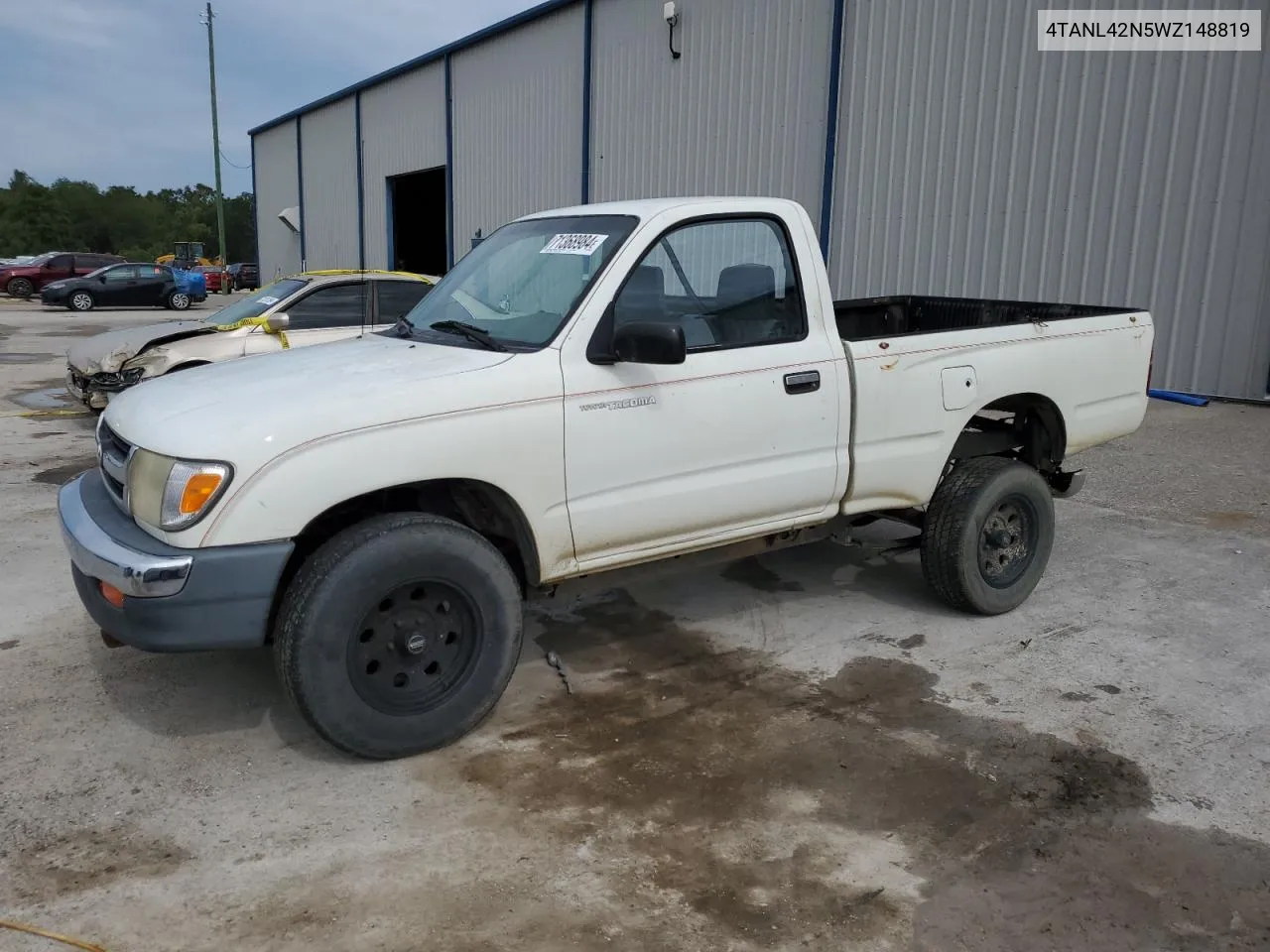 1998 Toyota Tacoma VIN: 4TANL42N5WZ148819 Lot: 71368984