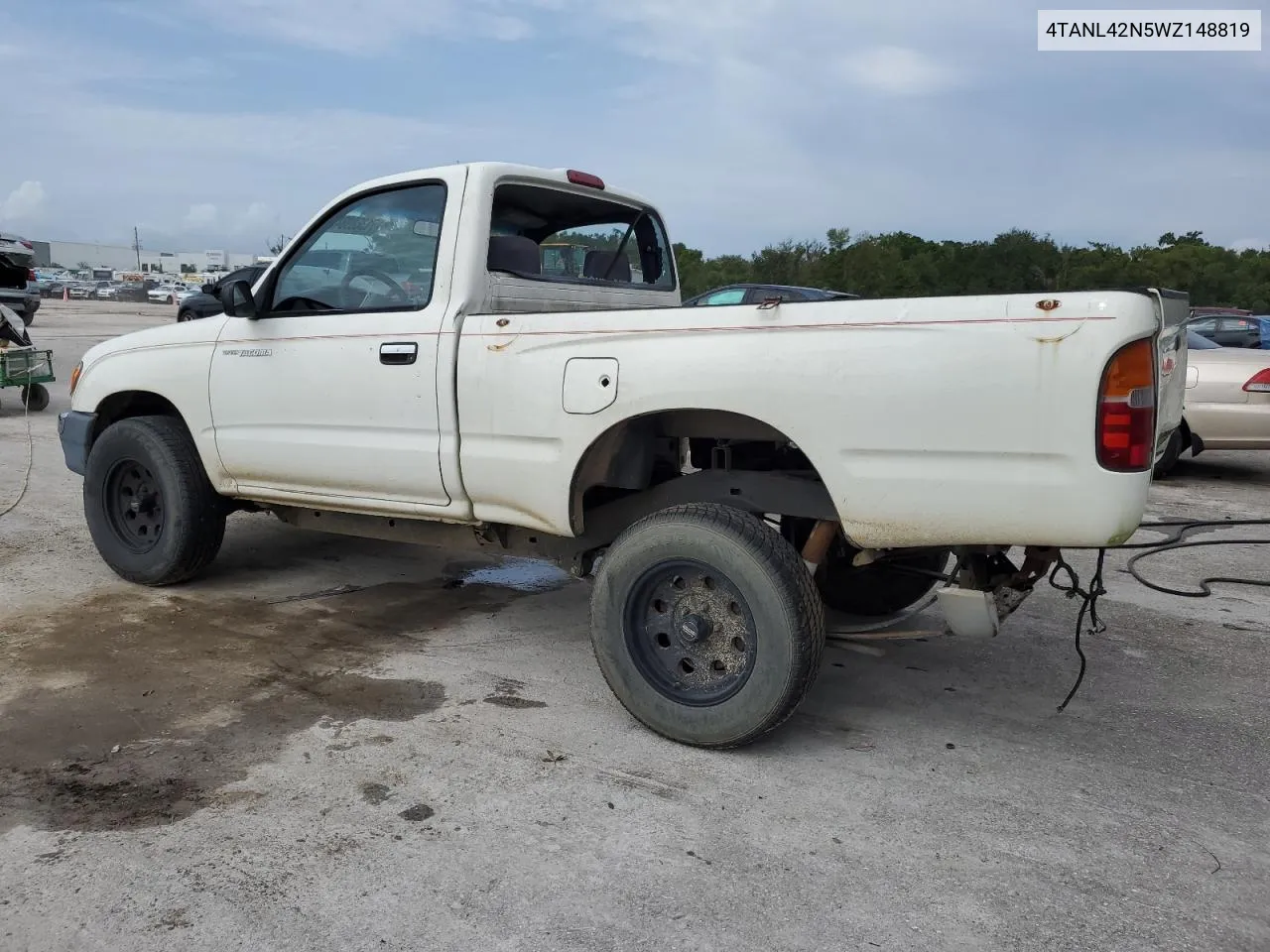 1998 Toyota Tacoma VIN: 4TANL42N5WZ148819 Lot: 71368984