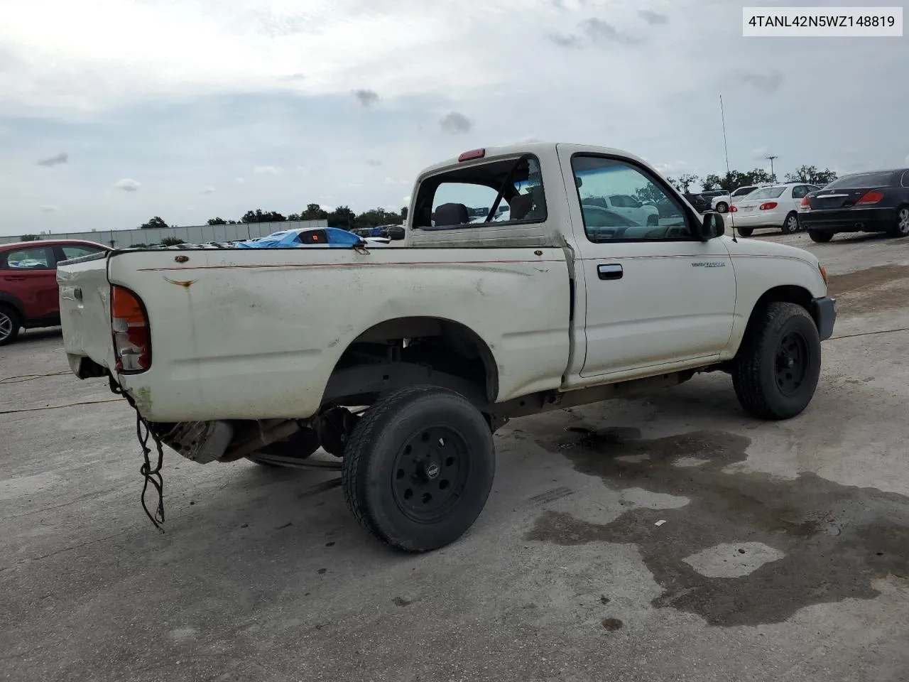 1998 Toyota Tacoma VIN: 4TANL42N5WZ148819 Lot: 71368984