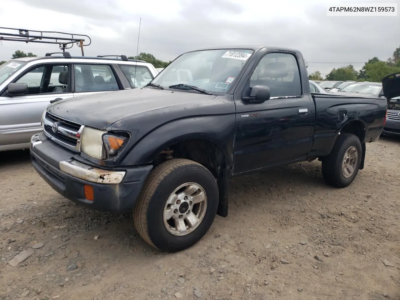 1998 Toyota Tacoma VIN: 4TAPM62N8WZ159573 Lot: 71812394