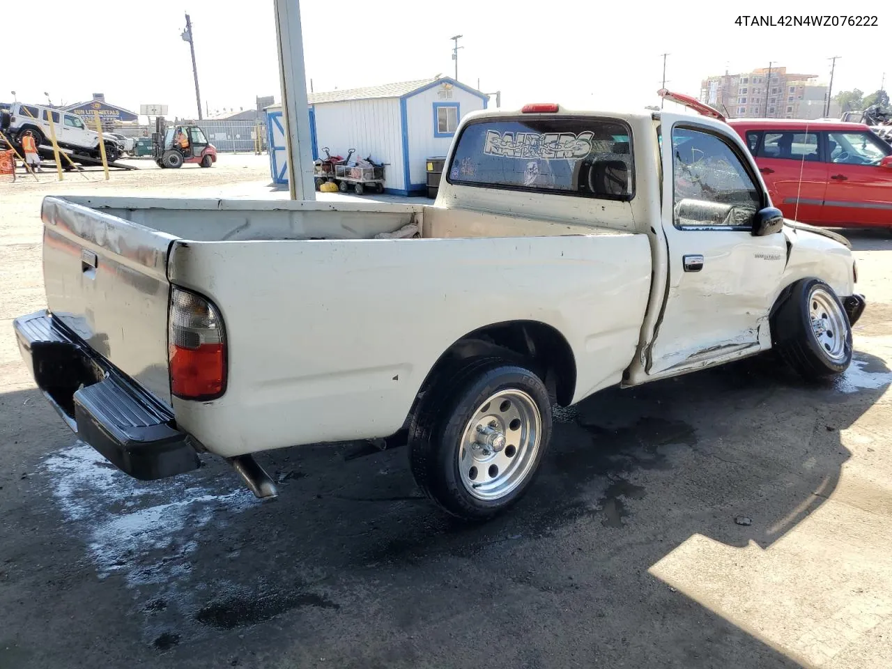 1998 Toyota Tacoma VIN: 4TANL42N4WZ076222 Lot: 71858124