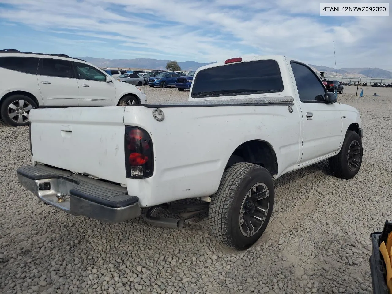 1998 Toyota Tacoma VIN: 4TANL42N7WZ092320 Lot: 72595464