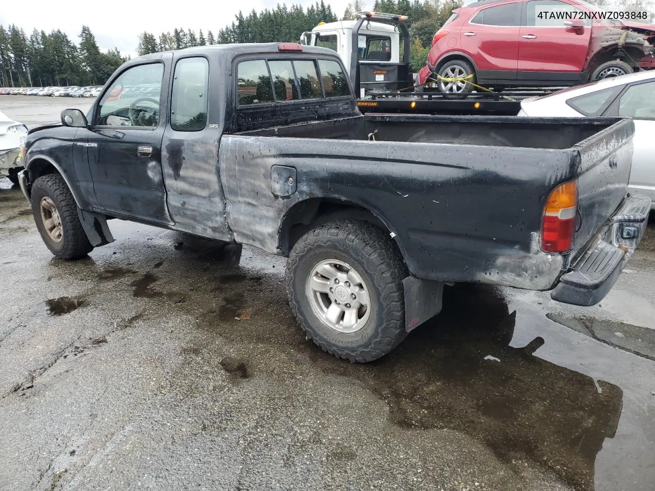 1998 Toyota Tacoma Xtracab VIN: 4TAWN72NXWZ093848 Lot: 72817354