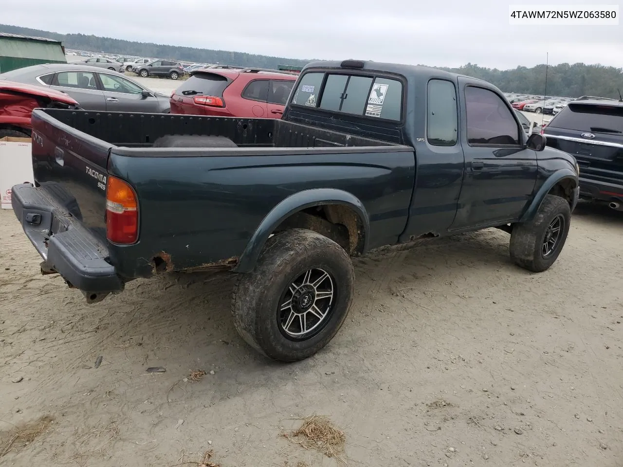 1998 Toyota Tacoma Xtracab VIN: 4TAWM72N5WZ063580 Lot: 73064794