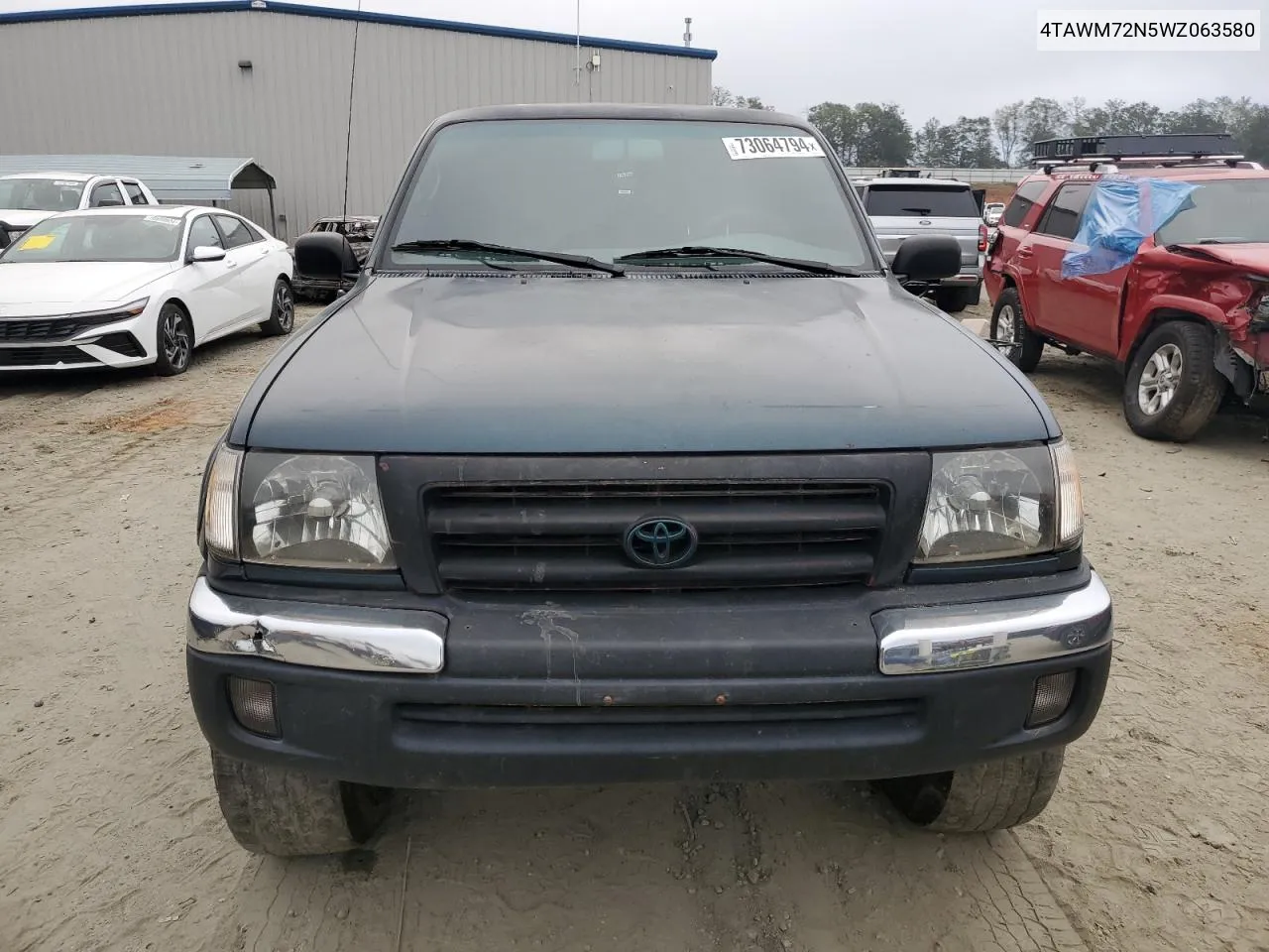 1998 Toyota Tacoma Xtracab VIN: 4TAWM72N5WZ063580 Lot: 73064794