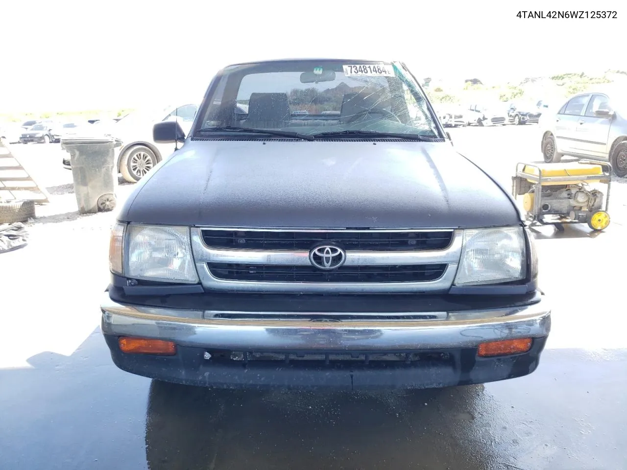 1998 Toyota Tacoma VIN: 4TANL42N6WZ125372 Lot: 73481484