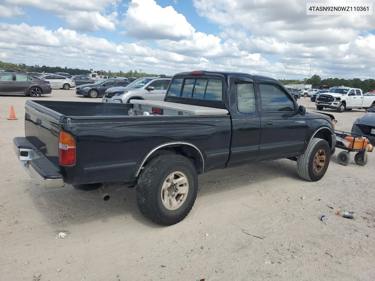 1998 Toyota Tacoma Xtracab Prerunner VIN: 4TASN92N0WZ110361 Lot: 74660214