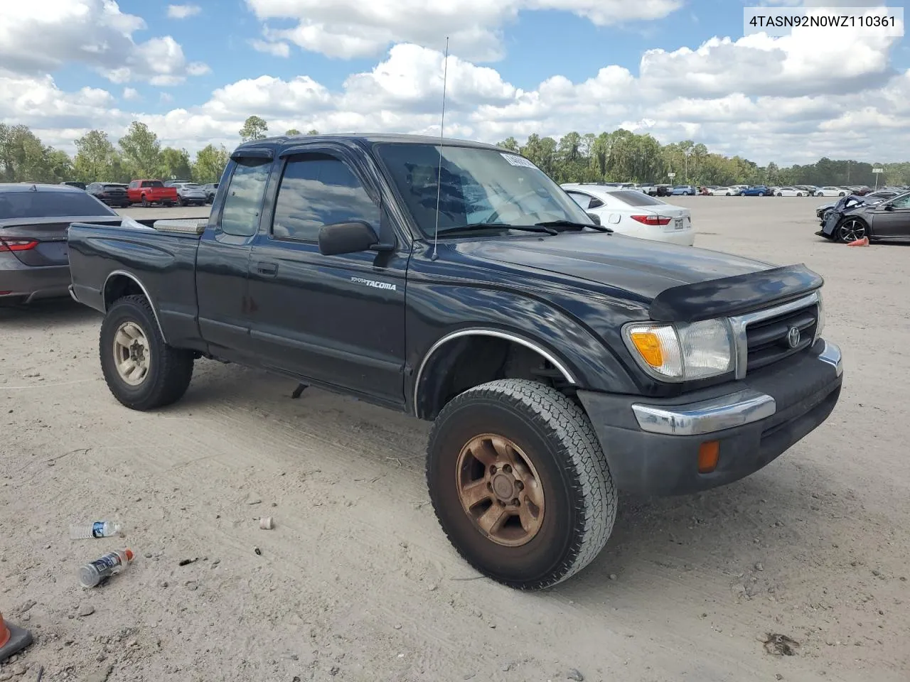 1998 Toyota Tacoma Xtracab Prerunner VIN: 4TASN92N0WZ110361 Lot: 74660214