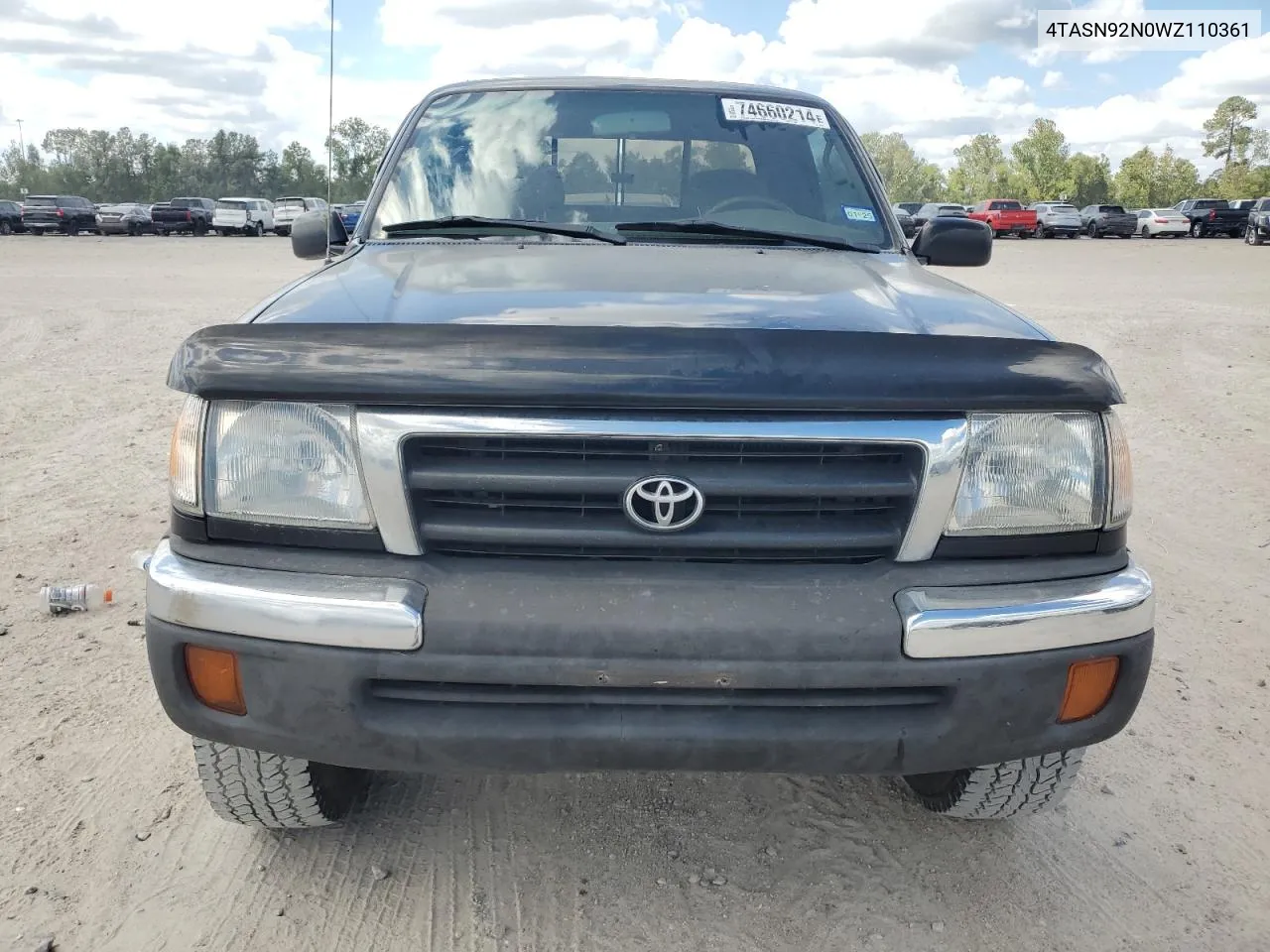 1998 Toyota Tacoma Xtracab Prerunner VIN: 4TASN92N0WZ110361 Lot: 74660214