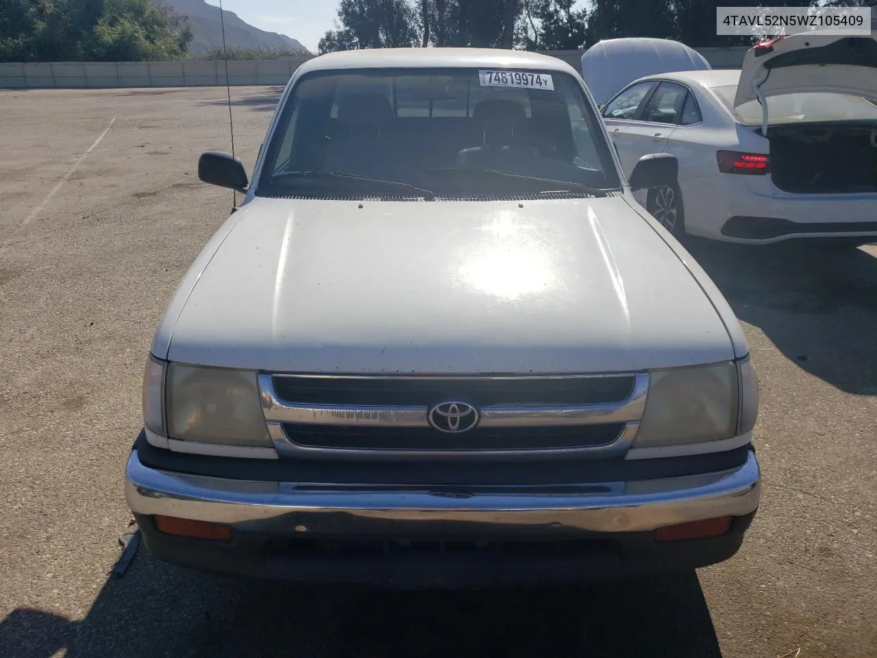 1998 Toyota Tacoma Xtracab VIN: 4TAVL52N5WZ105409 Lot: 74819974