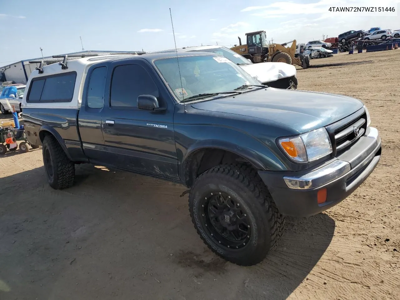 1998 Toyota Tacoma Xtracab VIN: 4TAWN72N7WZ151446 Lot: 75016344